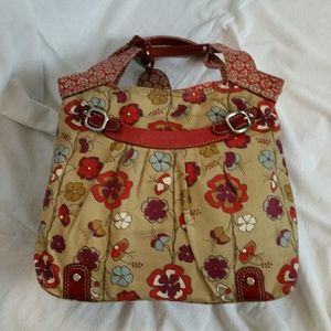 Fossil Floral bag/tote